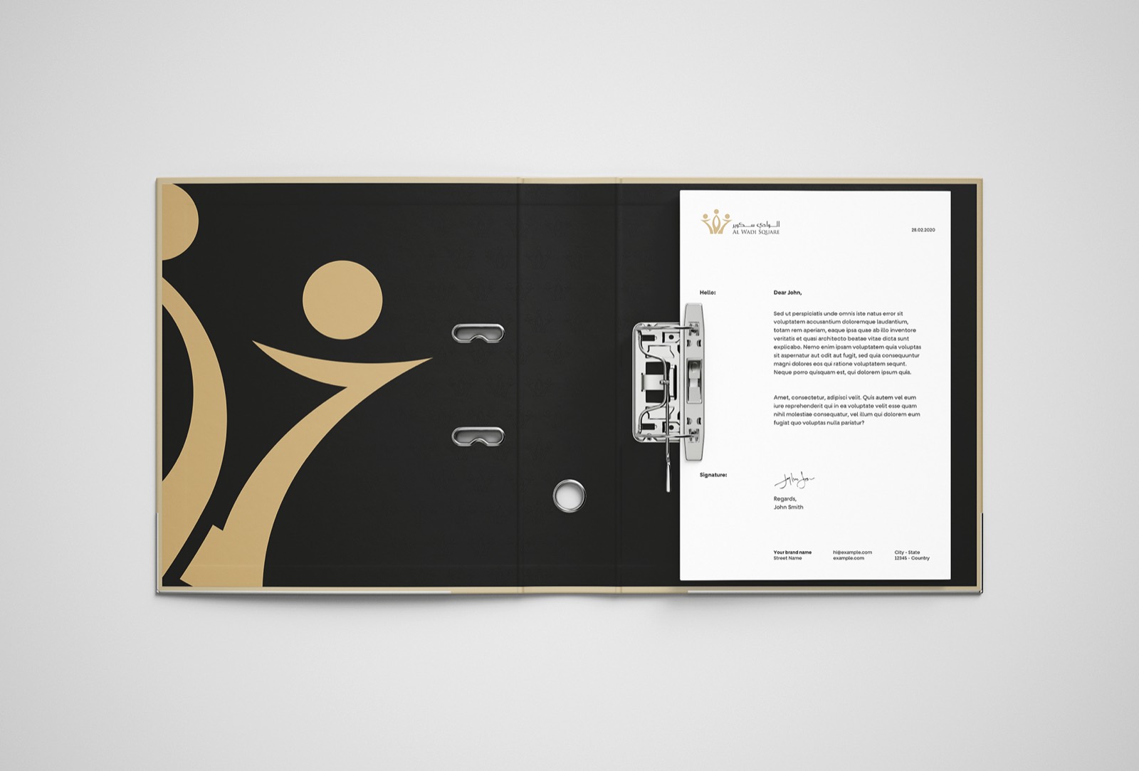 Al Wadi Square brand identity design by Epic Branding, image 15