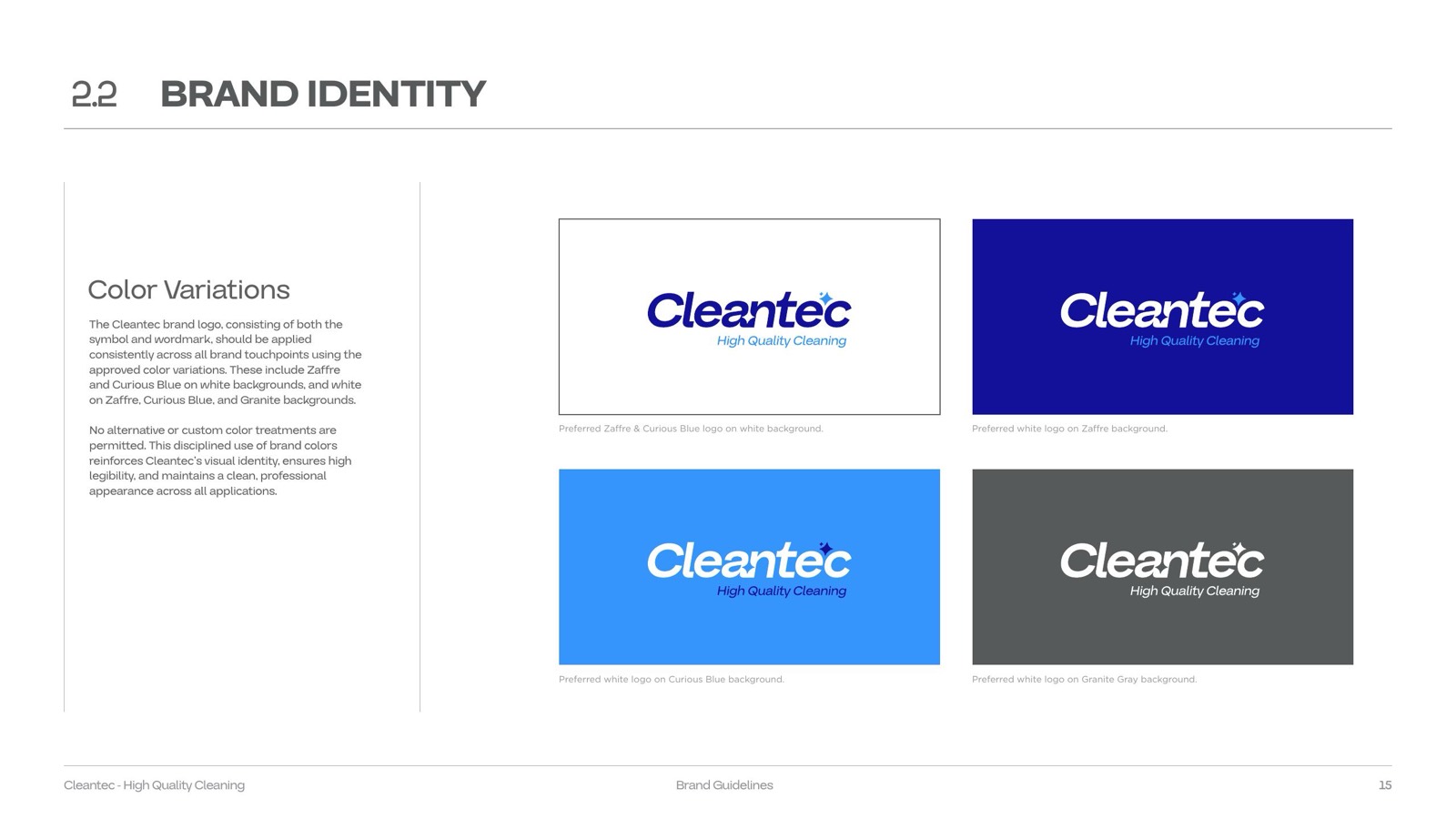 Cleantec brand identity design by Epic Branding, image 2