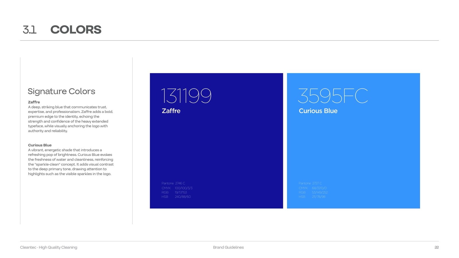 Cleantec brand identity design by Epic Branding, image 3