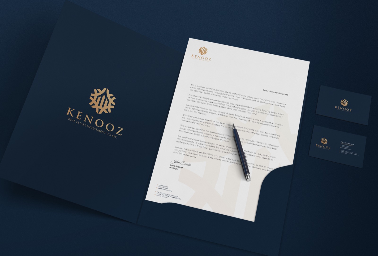 Kenooz brand identity design by Epic Branding, image 1