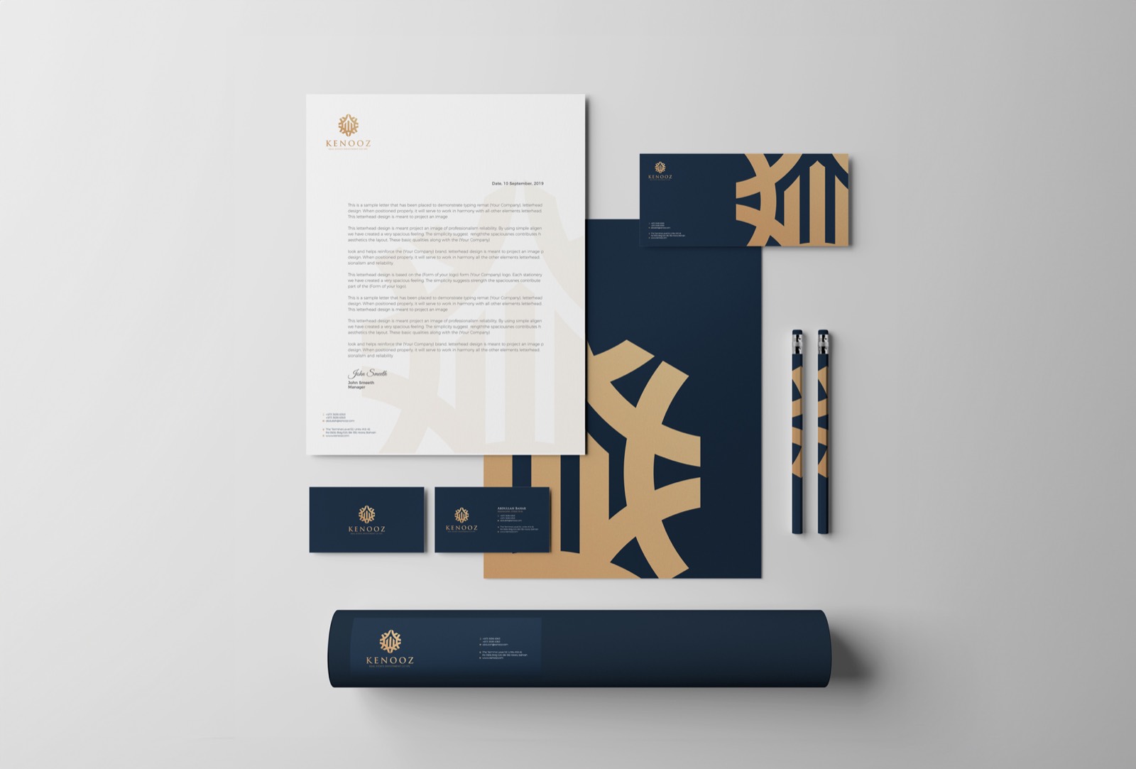 Kenooz brand identity design by Epic Branding, image 8