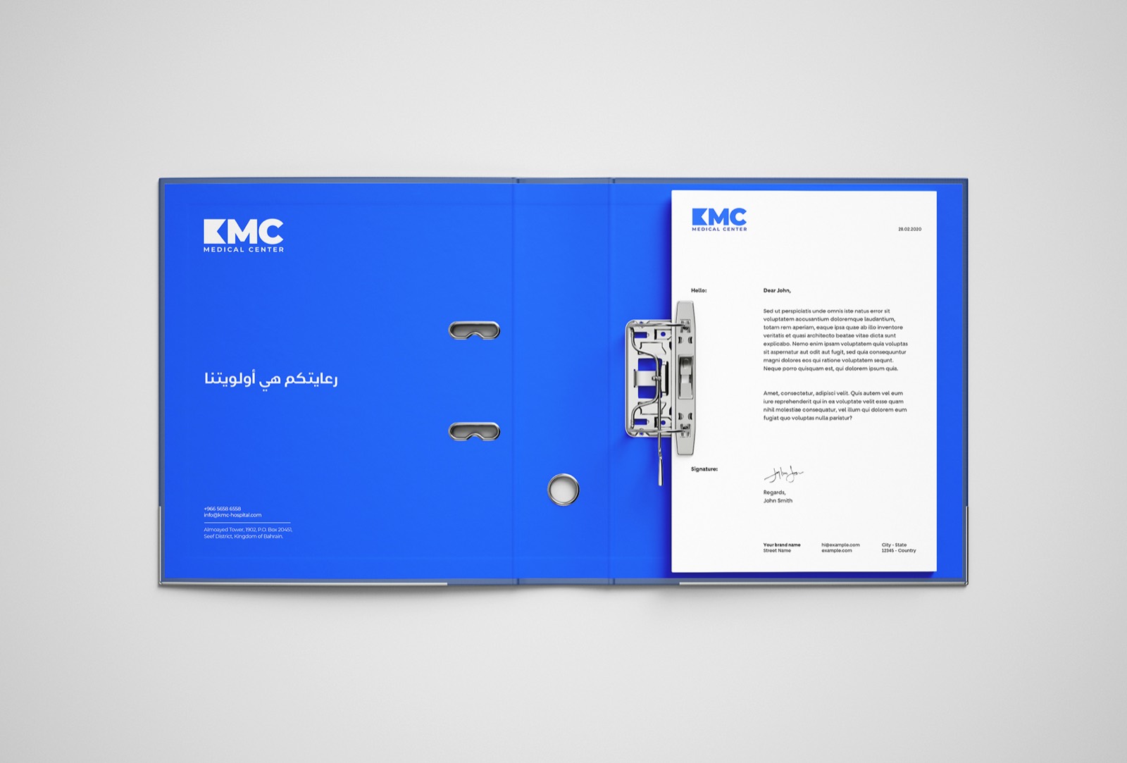 KMC Medical Center brand identity design by Epic Branding, image 10