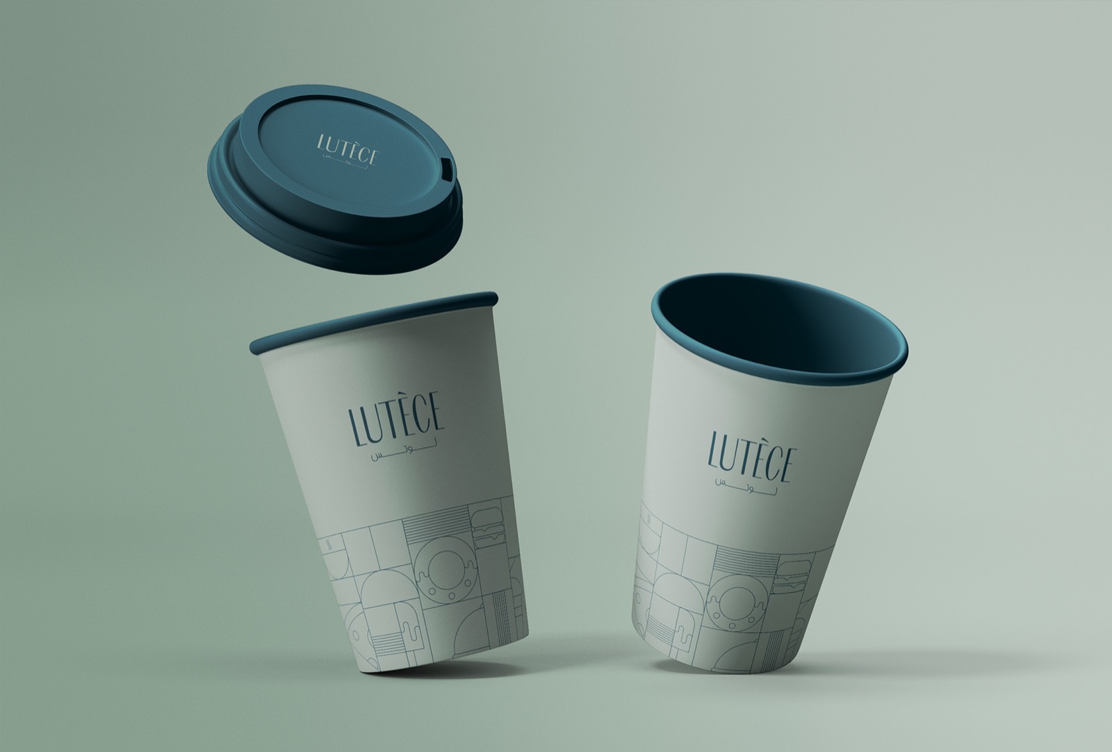 Lutèce brand identity design by Epic Branding, image 5