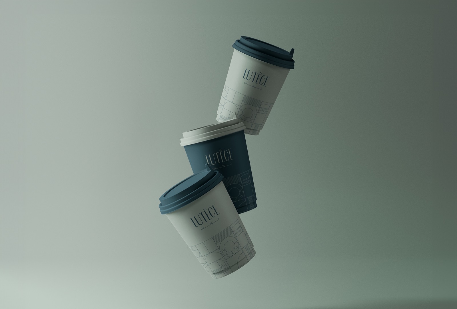 Lutèce brand identity design by Epic Branding, image 7