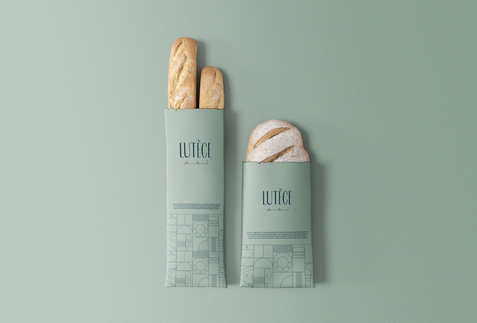 Lutèce brand identity design by Epic Branding, image 9