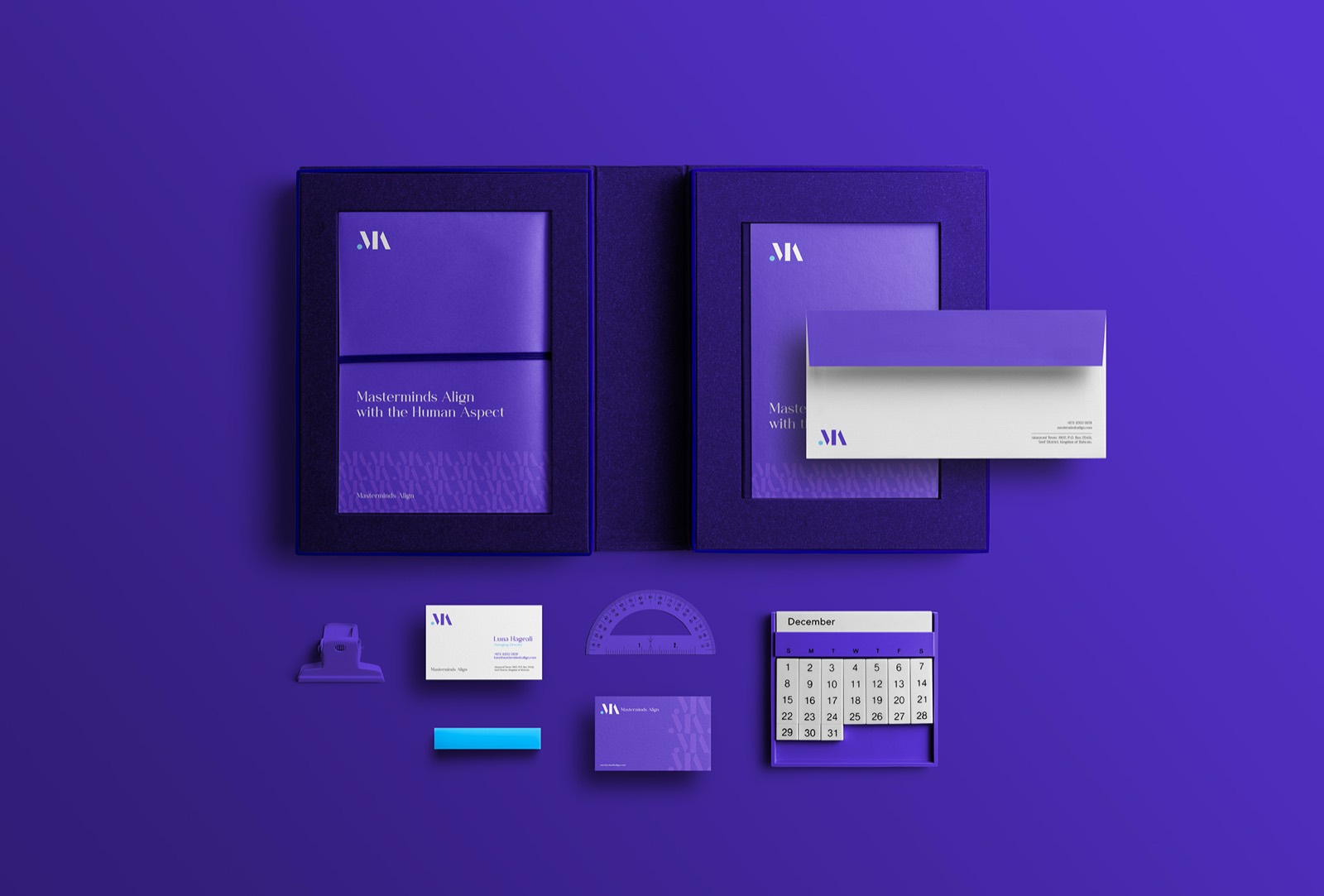 Masterminds Align brand identity design by Epic Branding, image 1