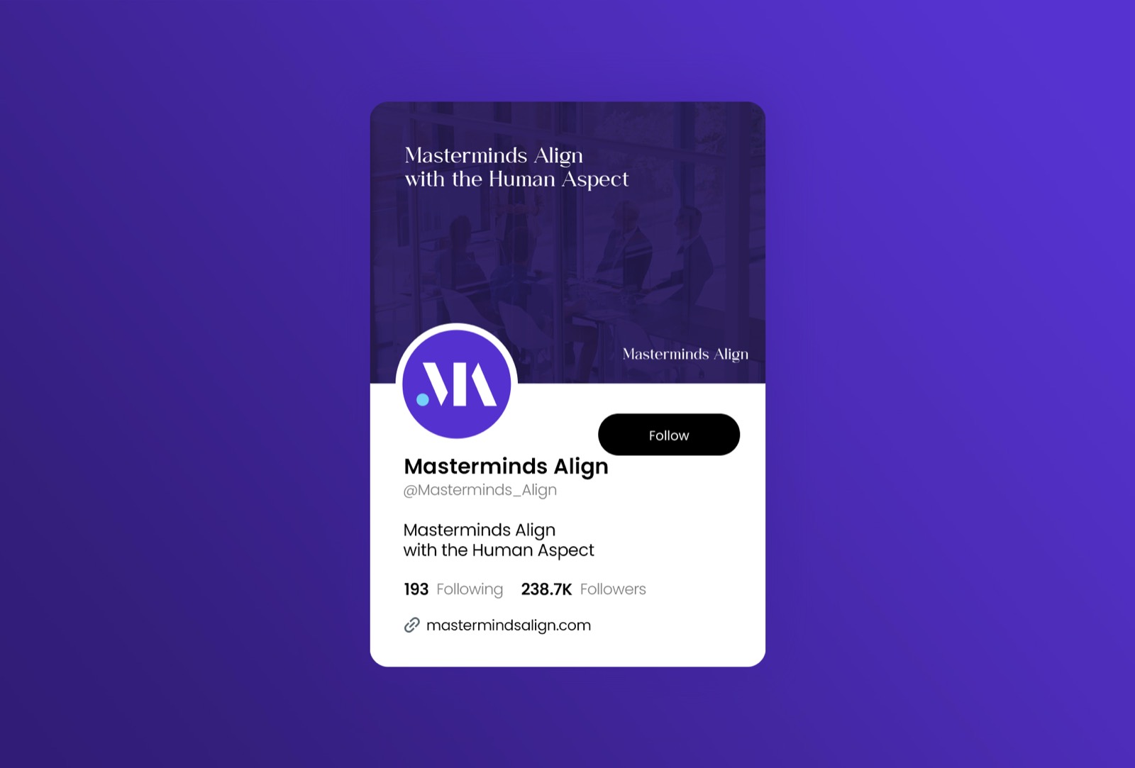 Masterminds Align brand identity design by Epic Branding, image 8
