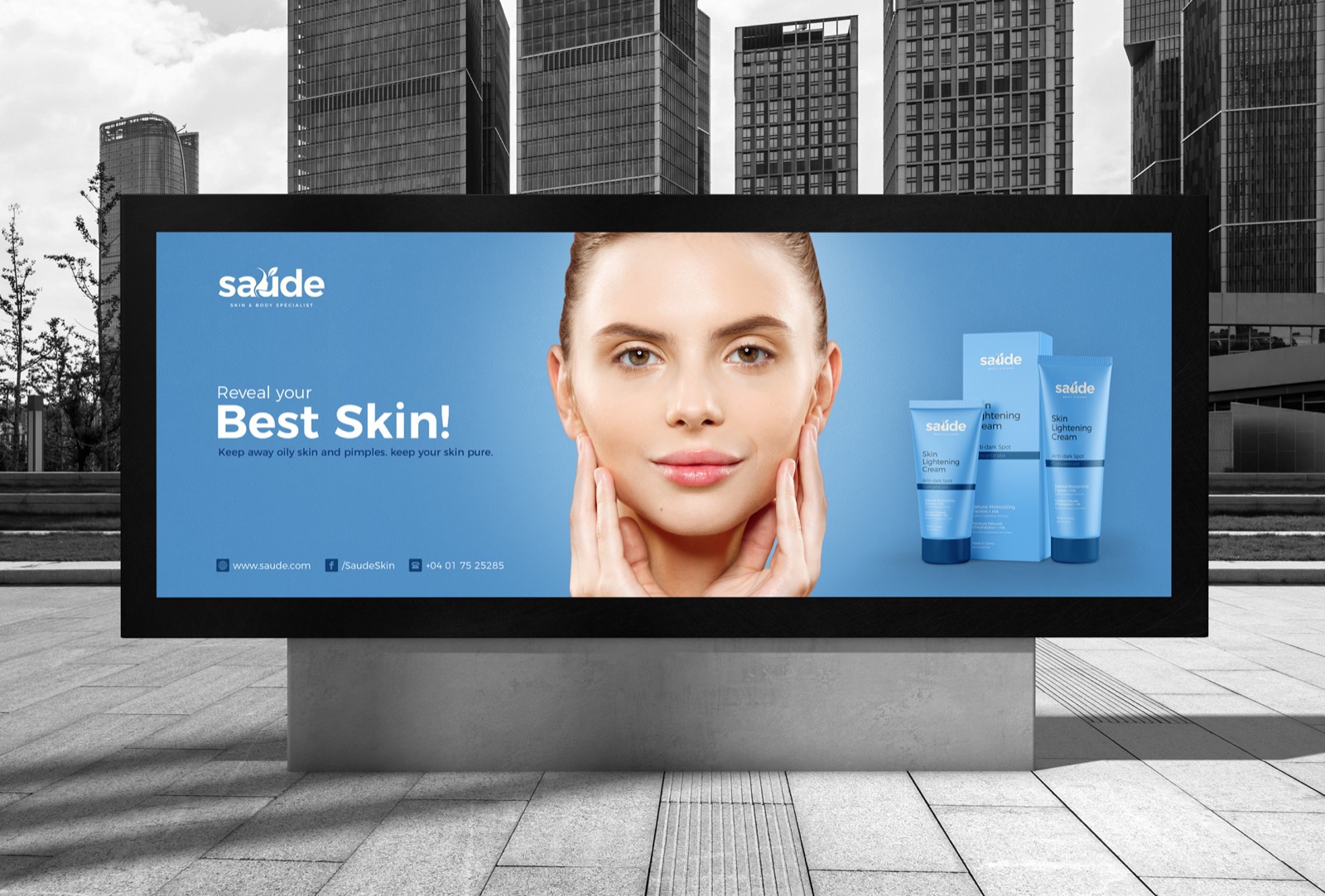 Saúde brand identity design by Epic Branding, image 4