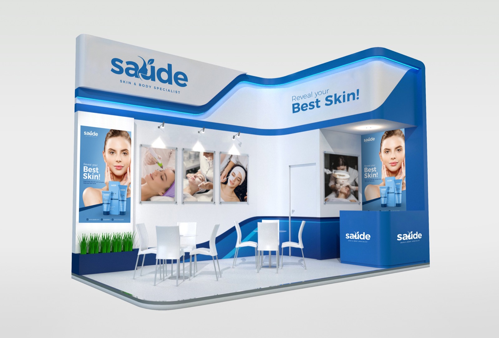 Saúde brand identity design by Epic Branding, image 6