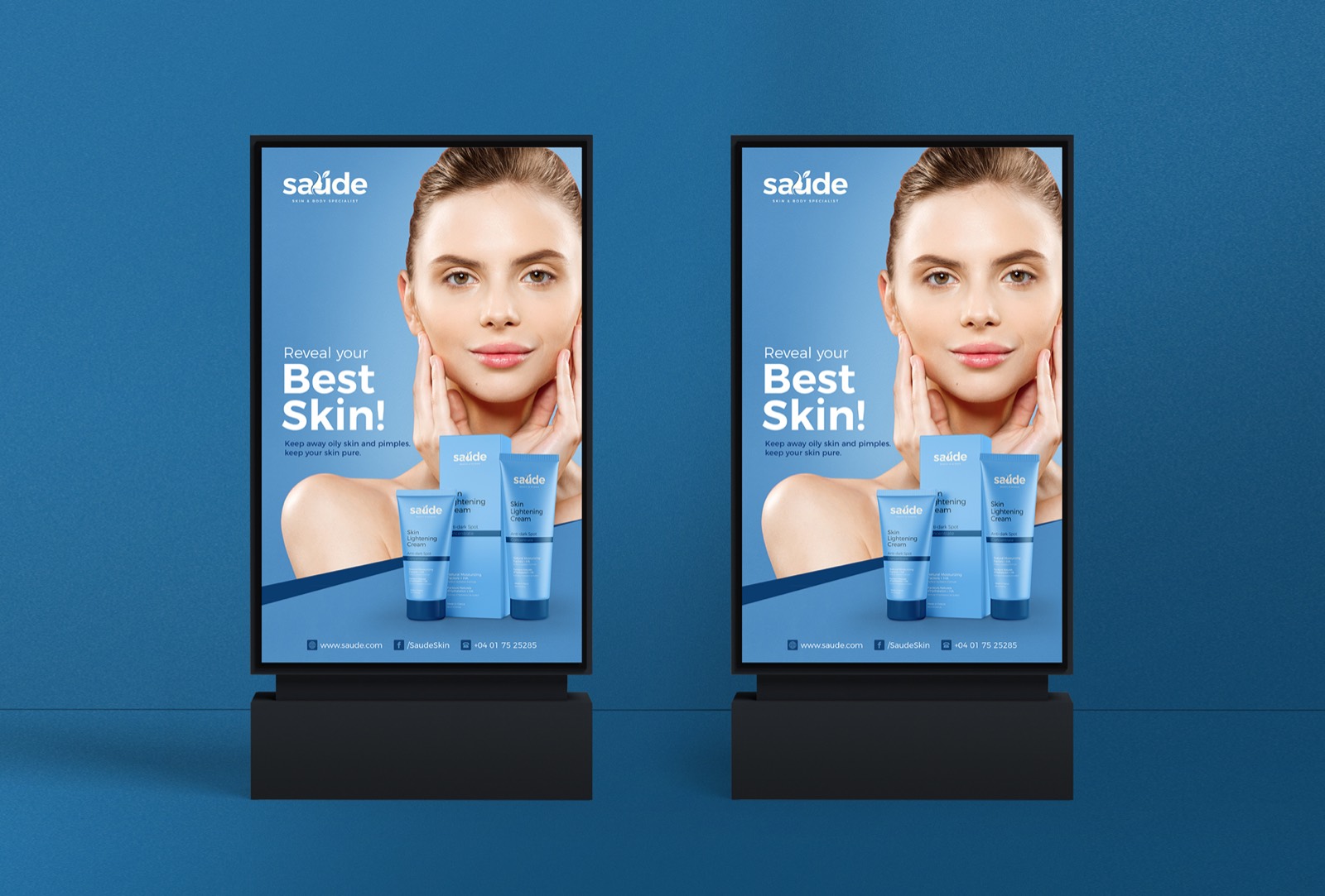 Saúde brand identity design by Epic Branding, image 9