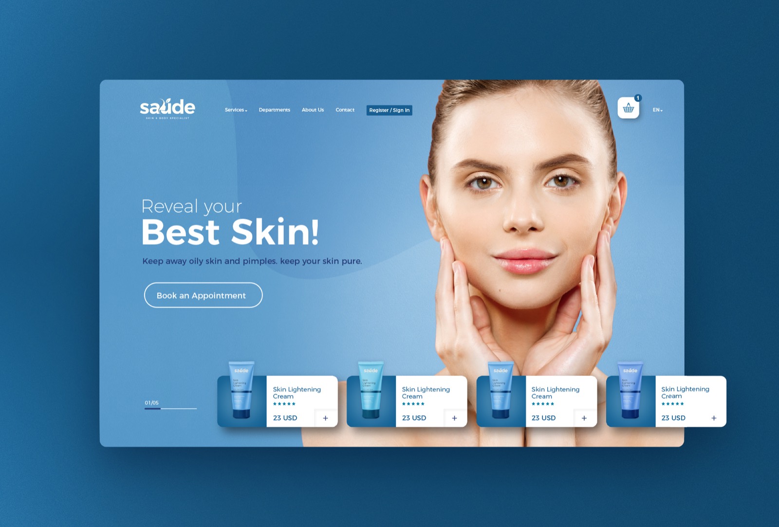 Saúde brand identity design by Epic Branding, image 10