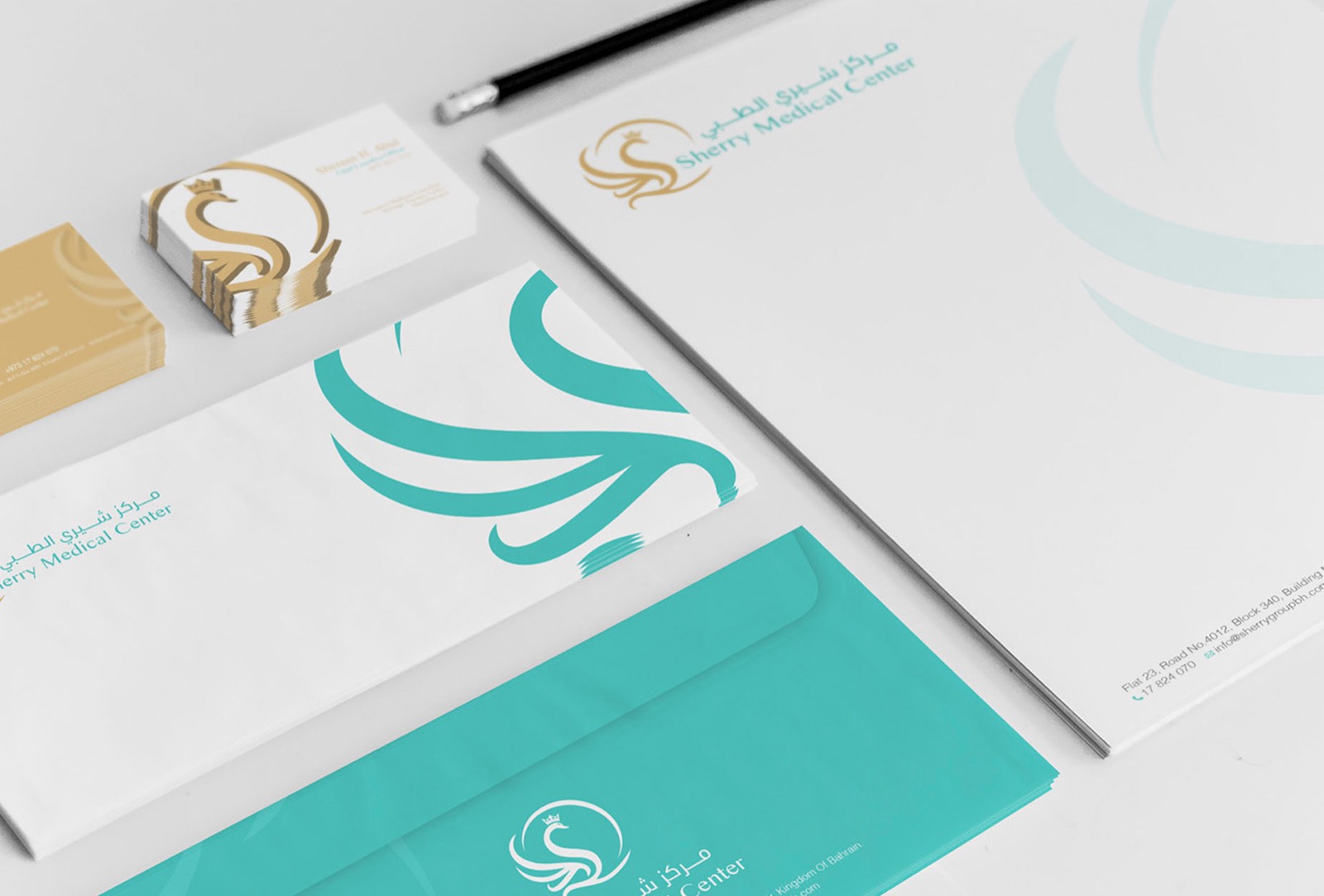 Sherry Medical Center brand identity design by Epic Branding, image 1