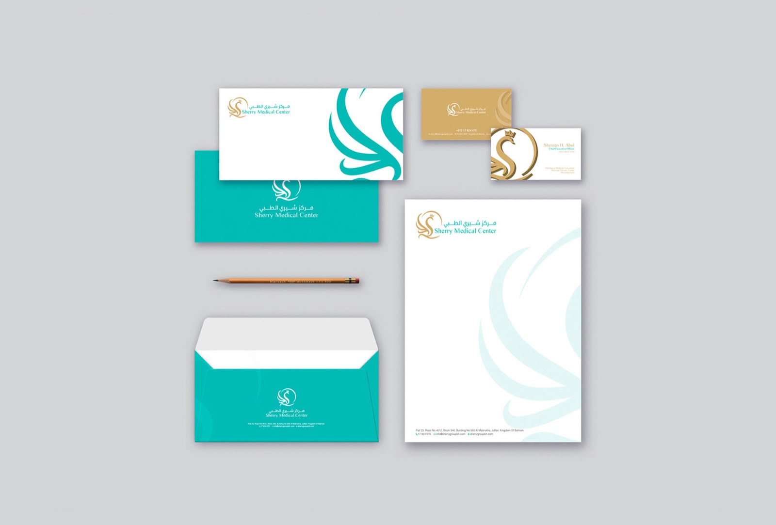 Sherry Medical Center brand identity design by Epic Branding, image 7