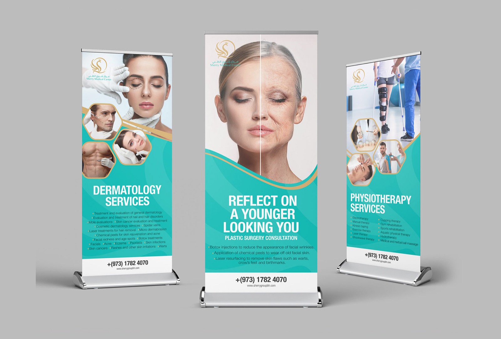 Sherry Medical Center brand identity design by Epic Branding, image 11