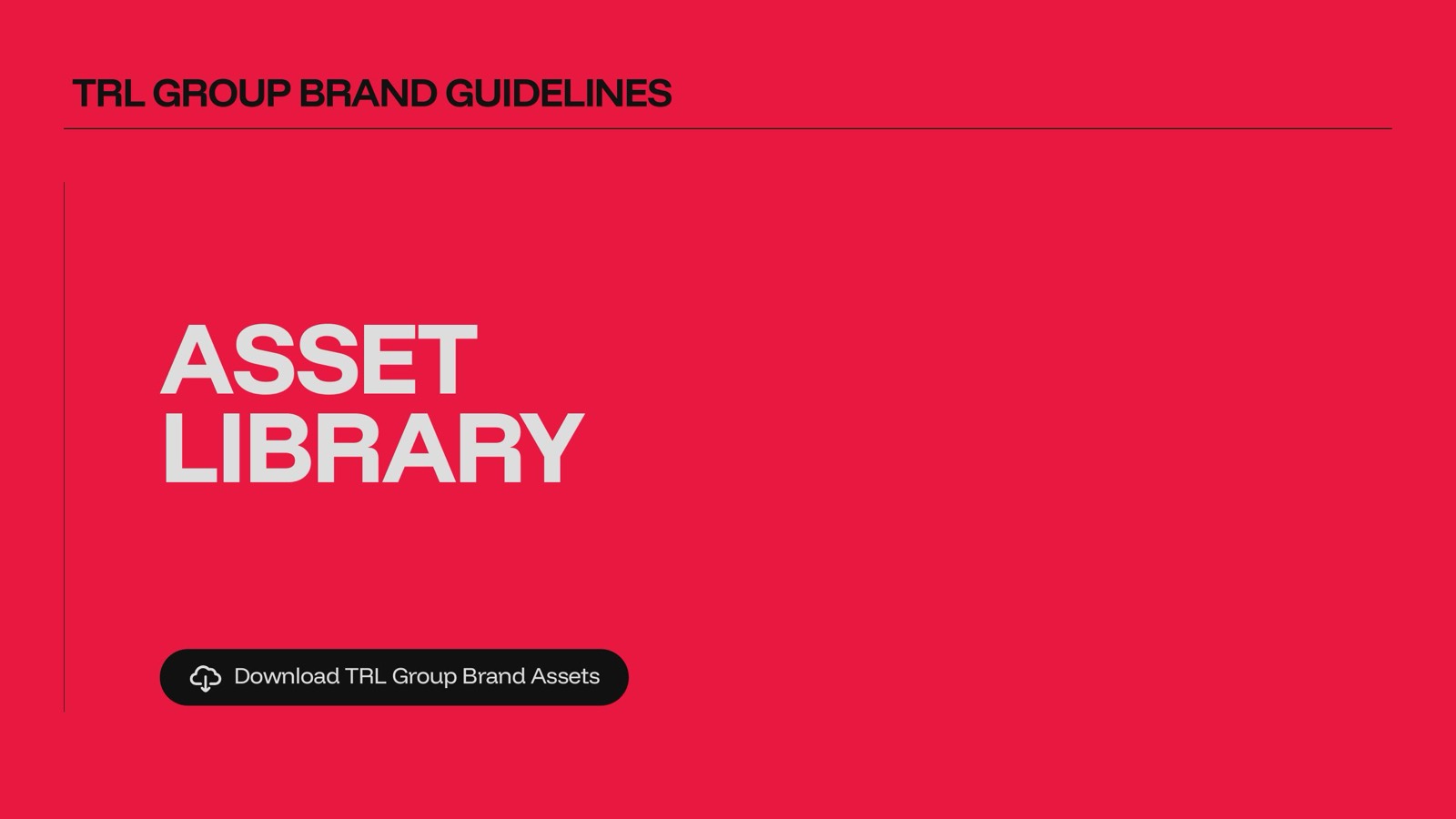 TRL Group brand identity design by Epic Branding, image 16